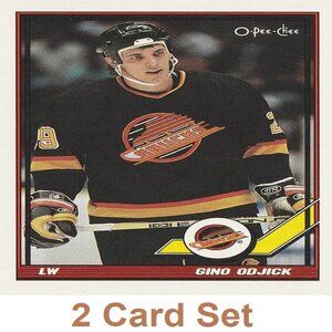 Gino Odjick Hockey Card Collection